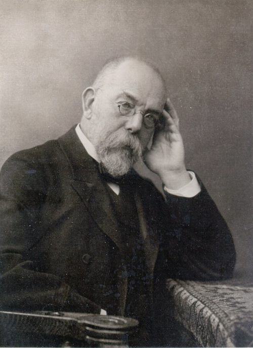 Dr. Robert Koch (1843 - 1910)