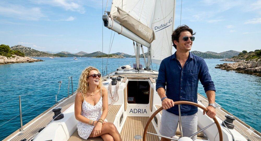 Segeln durch Kroatiens Inselwelt